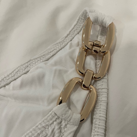 Melissa Odabash Melbourne Chain Low-Rise Bikini Bottoms - Picture 6 of 11